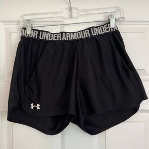 Black Under Armour Athletic Shorts